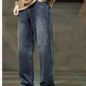GRECIILOOKS Men Jeans || Baggy Fit Jean’s for Man || Loose Fit High Rise Denim || Stretchable Casual Wear Jean,s || Dance Rap Rapping Style Pant for Men || Denim Cotton Jeans