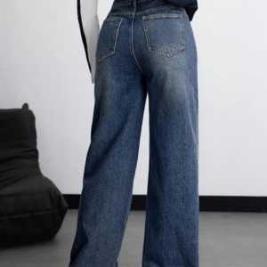 Nifty Women’s Denim Stretchable High Waist Baggy Jeans for Women